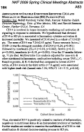 Cover page: ASSOCIATION OF SOLUBLE ENDOTOXIN RECEPTOR CD14 AND MORTALITY IN HEMODIALYSIS (HD) PATIENTS (PTS)