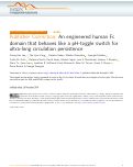 Cover page: Publisher Correction: An engineered human Fc domain that behaves like a pH-toggle switch for ultra-long circulation persistence