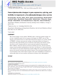 Cover page: Transcriptome-wide changes in gene expression, splicing, and lncRNAs in response to a live attenuated dengue virus vaccine