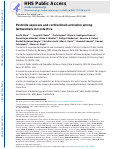 Cover page: Pesticide exposure and cortical brain activation among farmworkers in Costa Rica