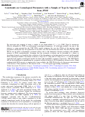 Cover page: Constraints on Cosmological Parameters with a Sample of Type Ia Supernovae from JWST