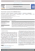 Cover page: Time-domain response of the ARIANNA detector