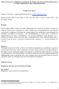 Cover page: Entre a Proteção e a Eficiência: Evidências de Seleção Adversa no Mercado Brasileiro de Saúde Suplementar Após a Regulamentação