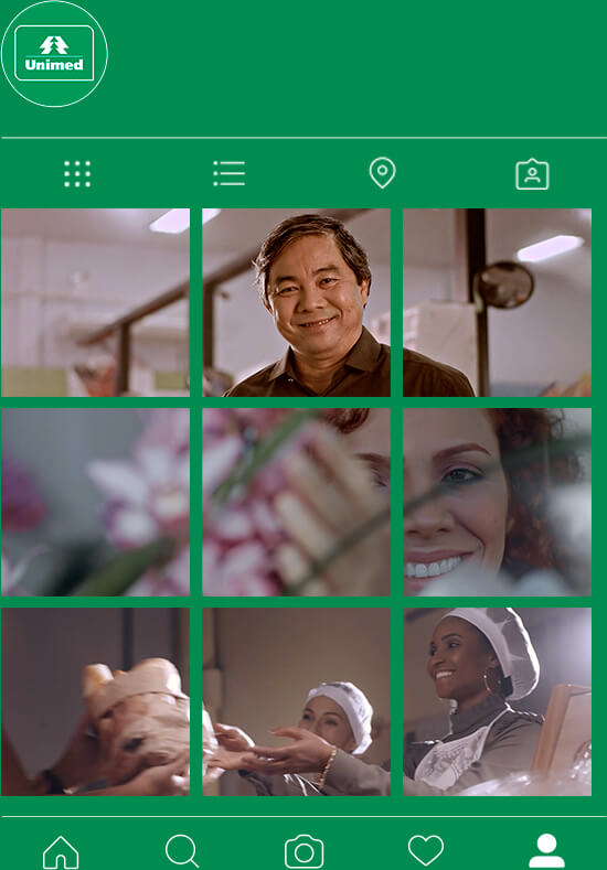 Unimed - Dê o melhor por quem está junto com você