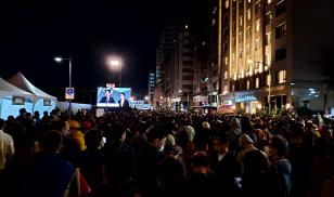 Taiwan DPP election celebration 