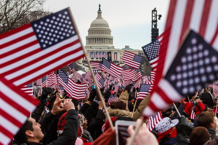 People in Washington, D.C. Editorial credit:  Eliyahu Yosef Parypa / Shutterstock.com