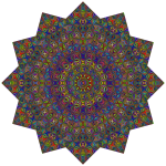 Polyprismatic Geometric Mandala