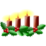 Third Sunday in advent vector image