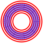 Stars And Stripes Circle