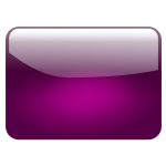 Gloss violet square button vector graphics