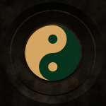 Yin Yang symbol with filters