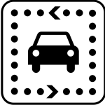 US National Park Maps pictogram fora driving tour vector image