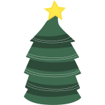 Green Christmas tree