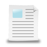 Document icon vector illustration