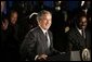 President George W. Bush delivers remarks on the Presidents Emergency Plan for Aids Relief, at People for People in Philadelphia, Pa., Wednesday, June 23, 2004.   White House photo by Tina Hager