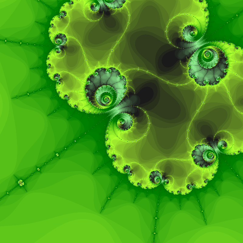 Mandelbrot Palette Forest