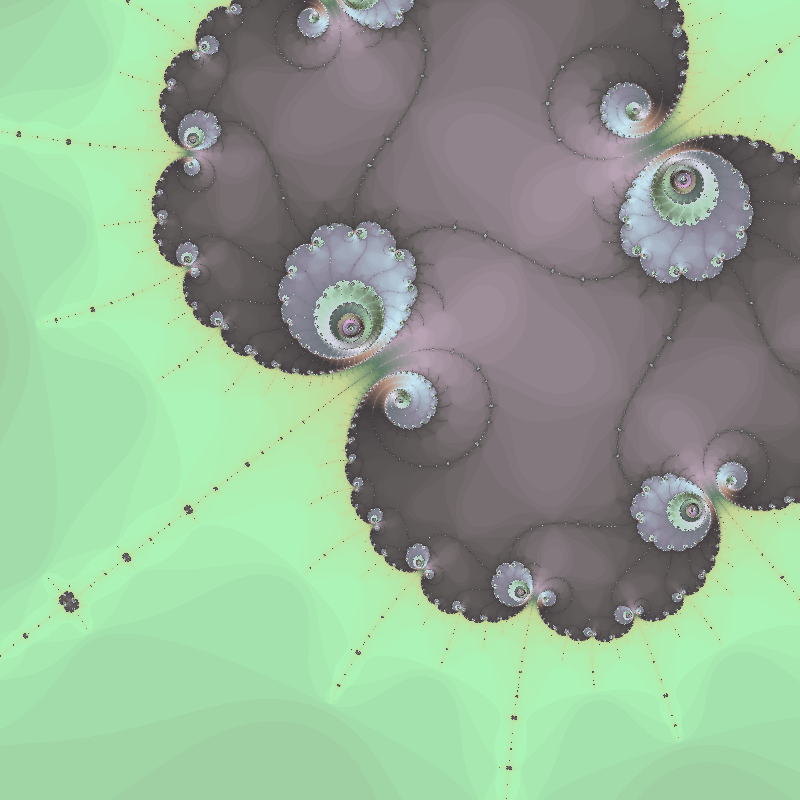 Mandelbrot Palette Random Pastell