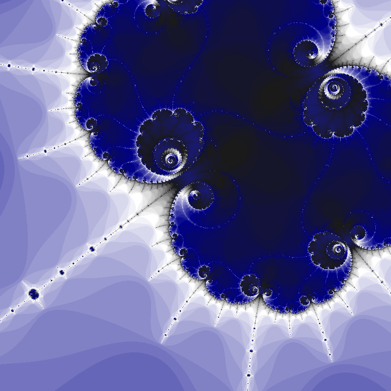 Mandelbrot Palette Starry Night