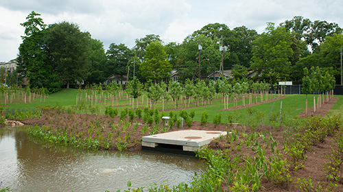 reservoir on campus