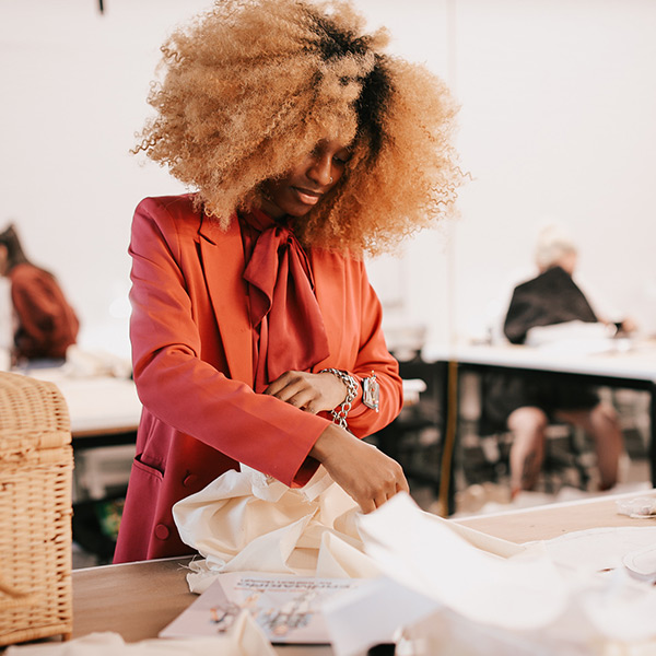 Student Sewing