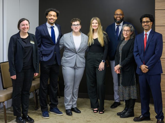 MLK Awardees standing together