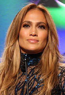 Jennifer Lopez at GLAAD Media Awards (cropped)