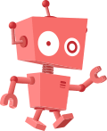 Kids robot.svg