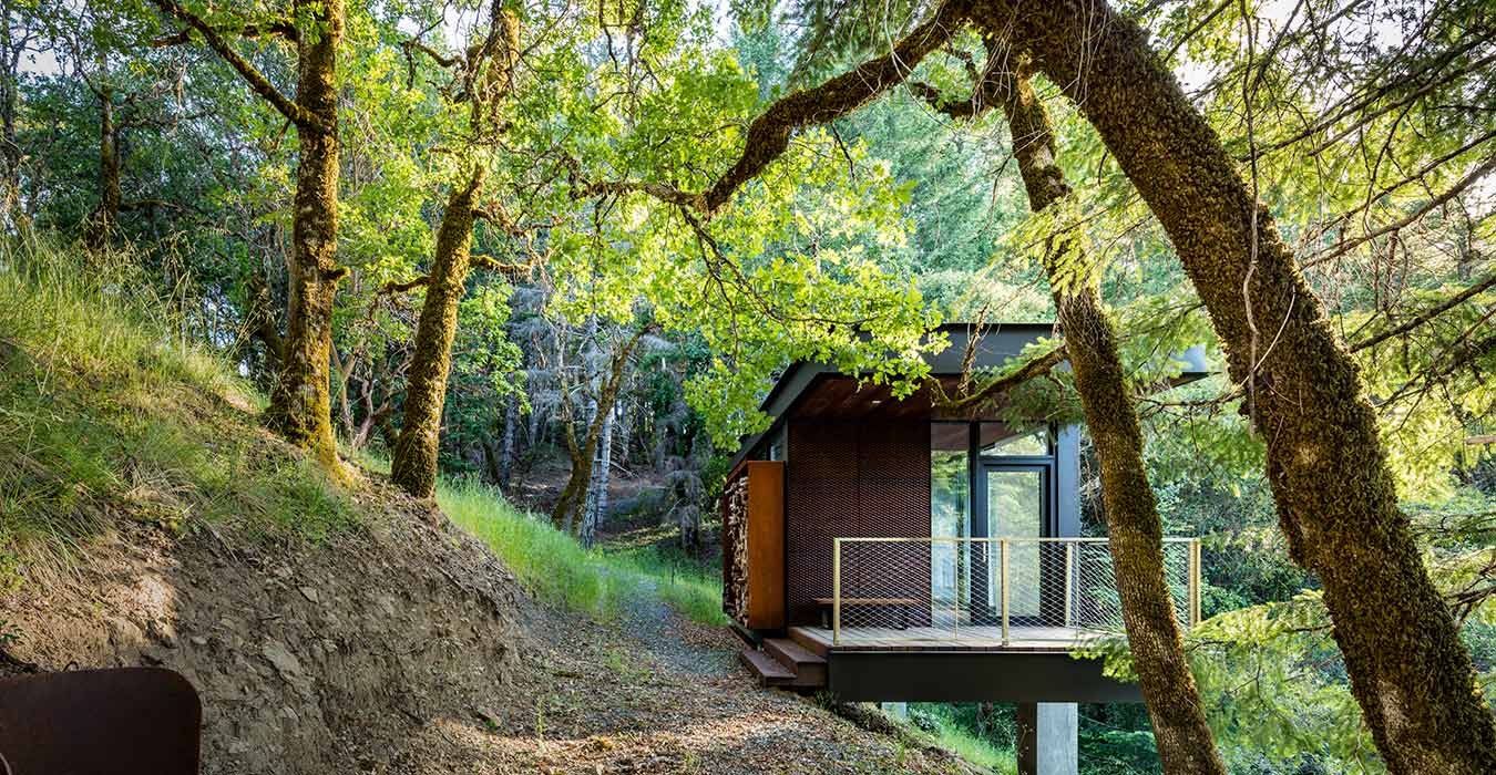 <p>High Horse Ranch has two guest cabins that are nestled into pocket clearings and offer unique views of the canyon. <br><small>&copy;Tim Griffith</small></p>