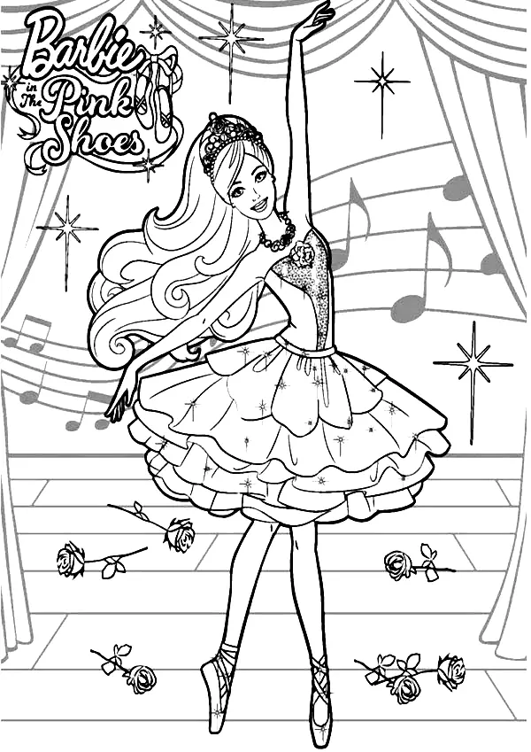 Barbie Coloring Pages 26