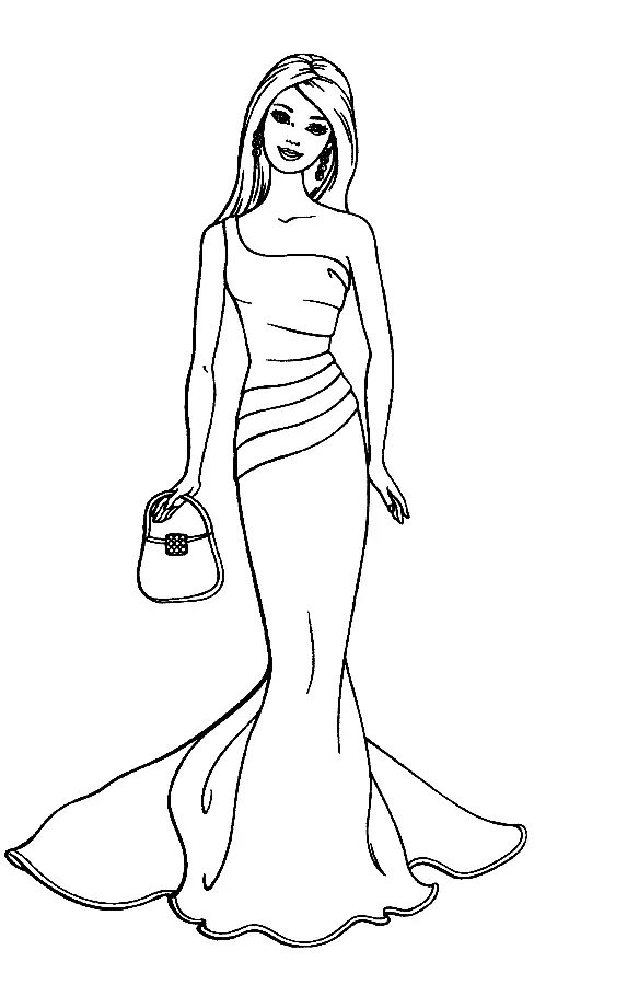 Barbie Coloring Pages 31