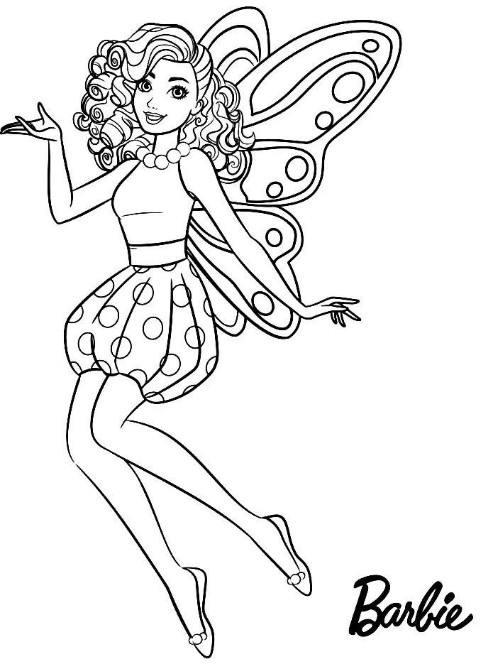 Barbie Coloring Pages 34