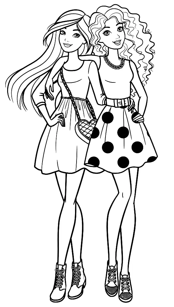 Barbie Coloring Pages 35