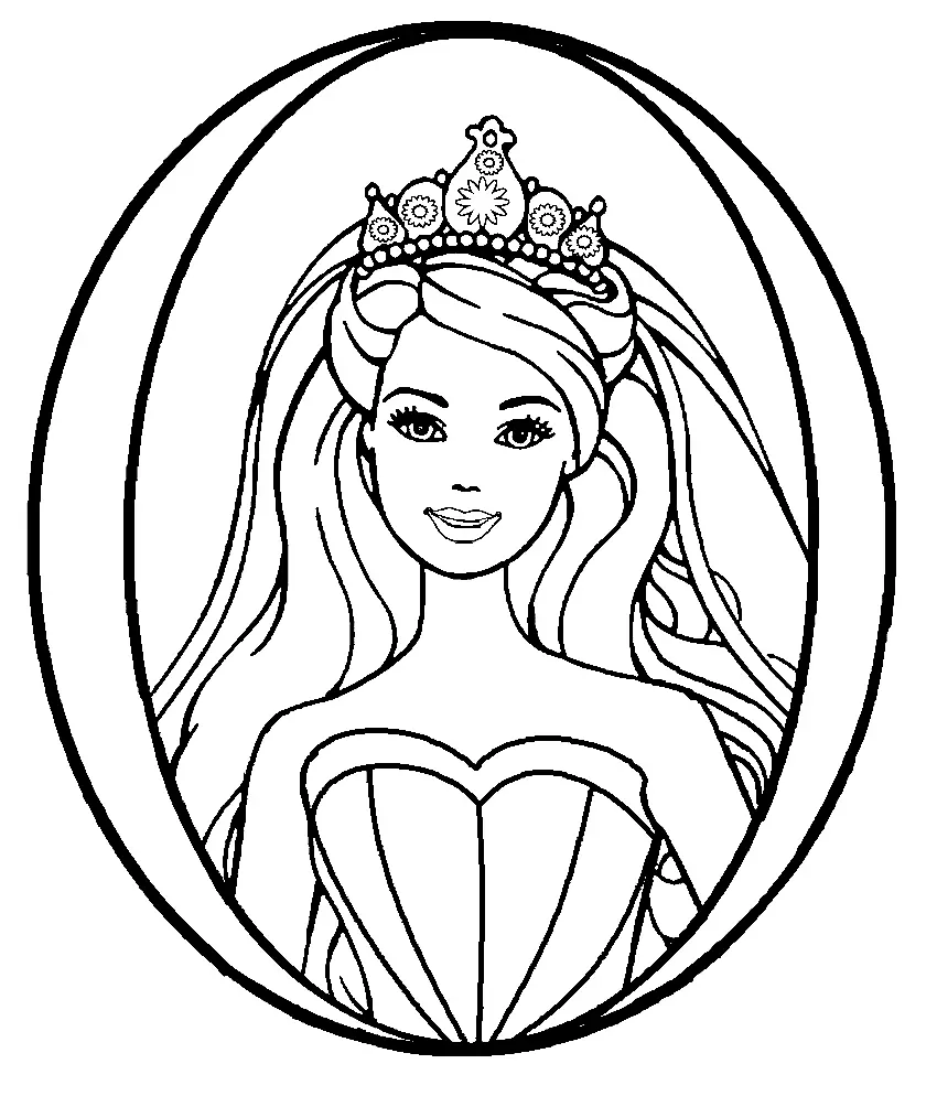 Barbie Coloring Pages 45