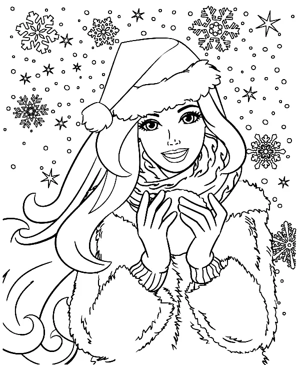 Barbie Coloring Pages 8