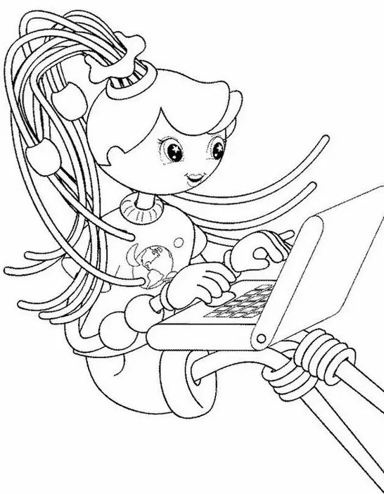 Betty Spaghetty Coloring Pages 11