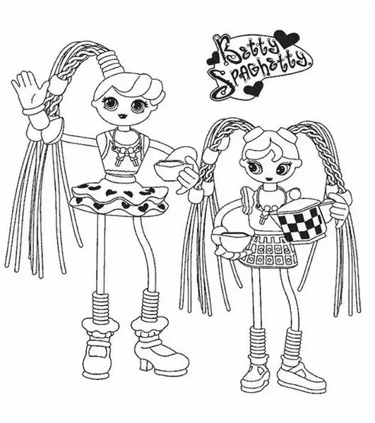 Betty Spaghetty Coloring Pages 12