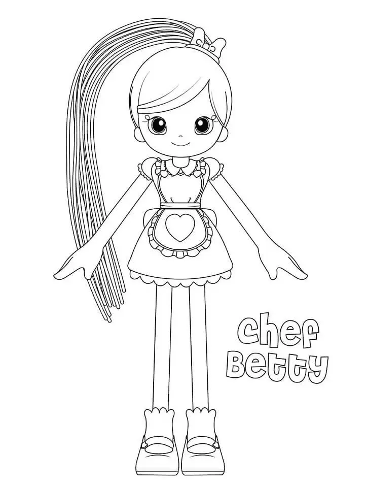 Betty Spaghetty Coloring Pages 16