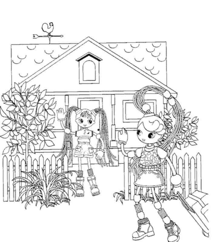 Betty Spaghetty Coloring Pages 17