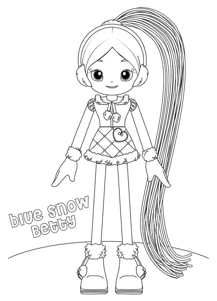 Betty Spaghetty Coloring Pages 21