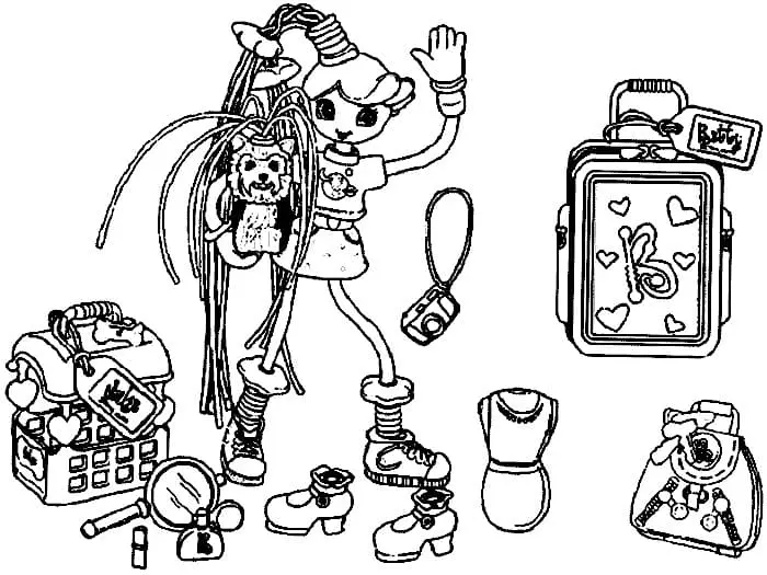 Betty Spaghetty Coloring Pages 23