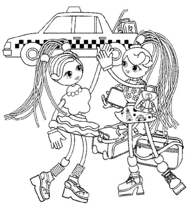 Betty Spaghetty Coloring Pages 24