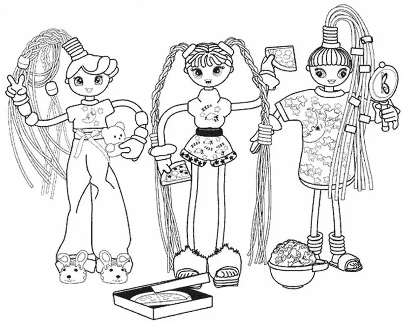 Betty Spaghetty Coloring Pages 3