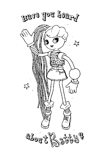 Betty Spaghetty Coloring Pages 5