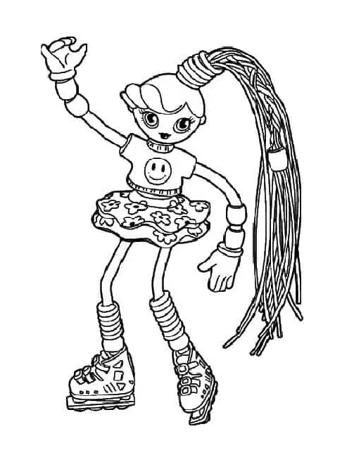 Betty Spaghetty Coloring Pages 8