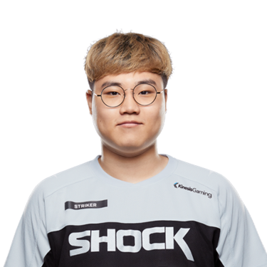 Striker with San Francisco Shock during Season 4.