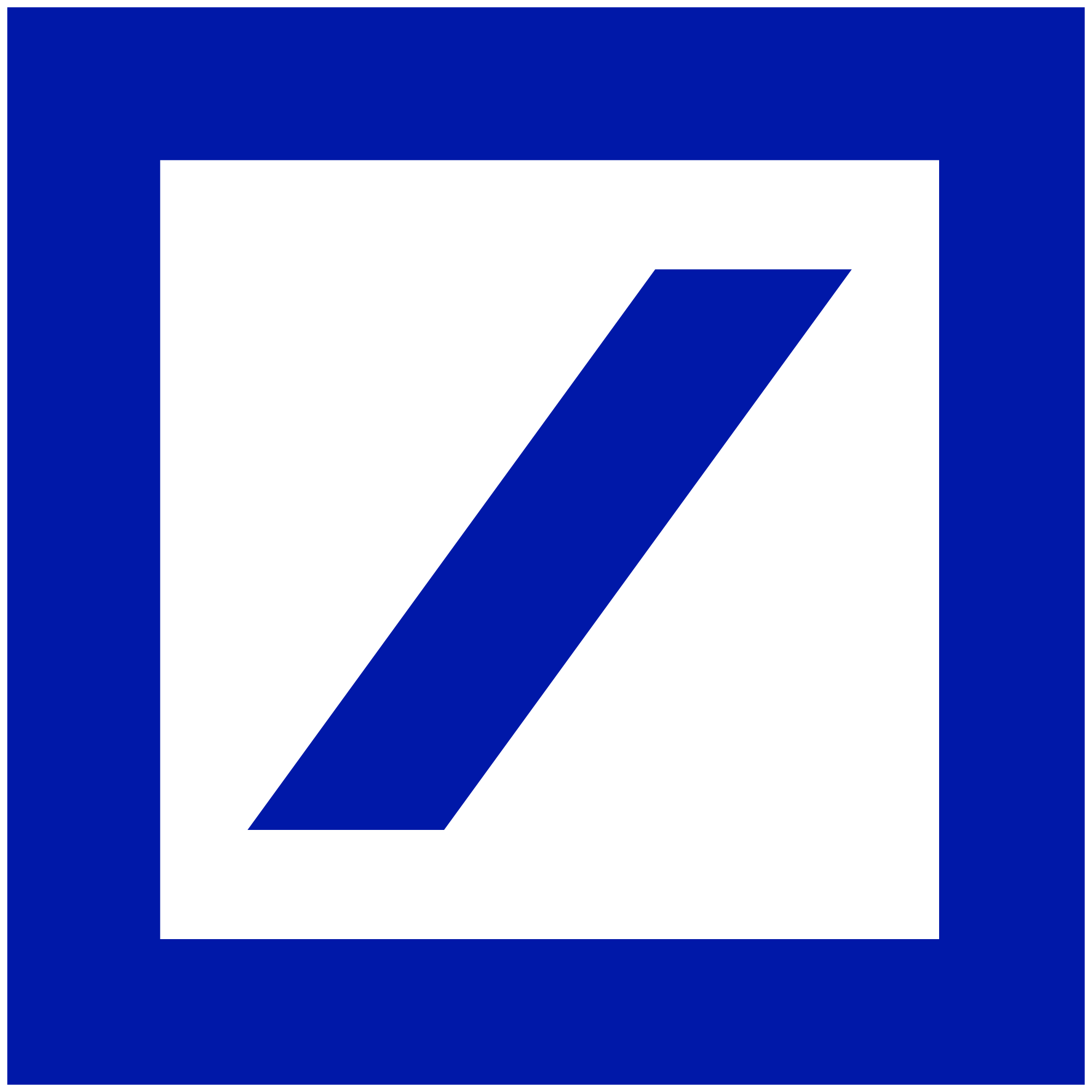 Deutsche Bank Logo - File:Deutsche Bank logo without wordmark.svg - Wikimedia Commons