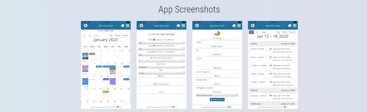 LucidTrac Mobile ERP