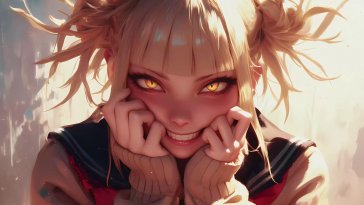 himiko toga (my hero academia) live wallpaper