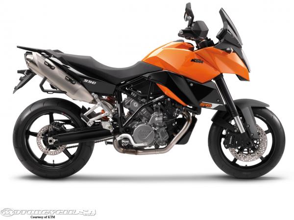 KTM 950 Supermoto Orange