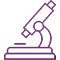 Icon of a microscope